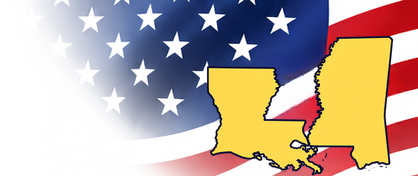 A/C Supply Louisiana and Mississippi flag graphic